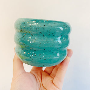 JADE SPECKLED TRIPPY CUP