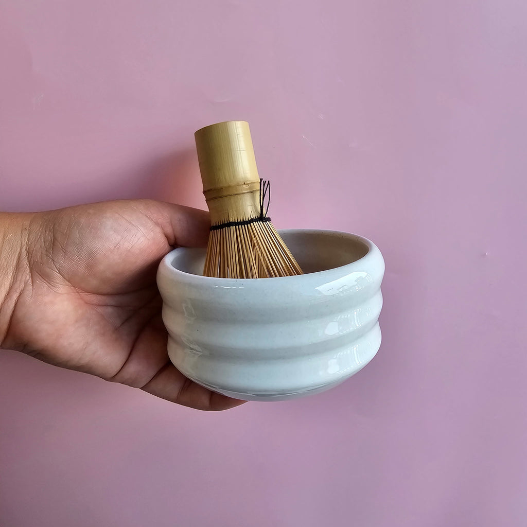SKY ZIG ZAG MATCHA BOWL!