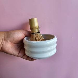 SKY ZIG ZAG MATCHA BOWL!