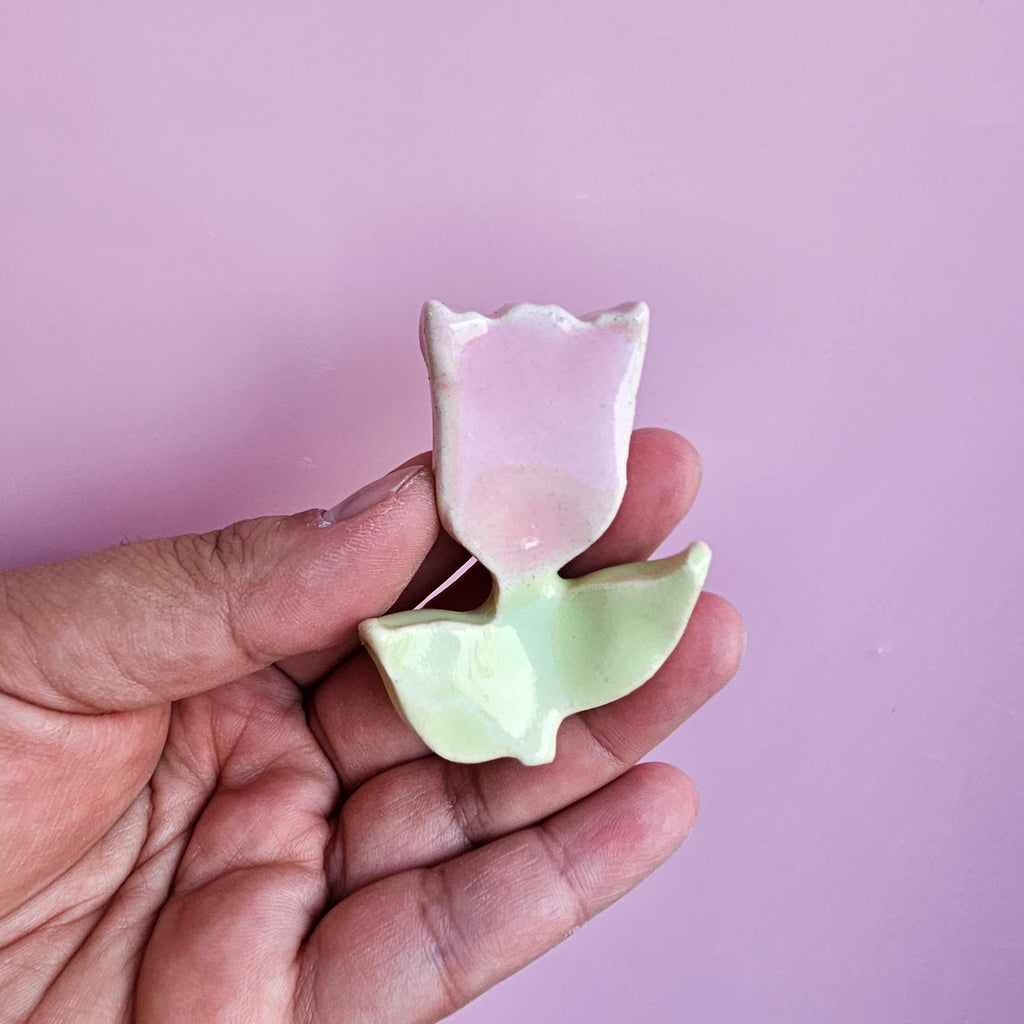 BLOOM/MINTY TULIP CHOPSTICK REST!