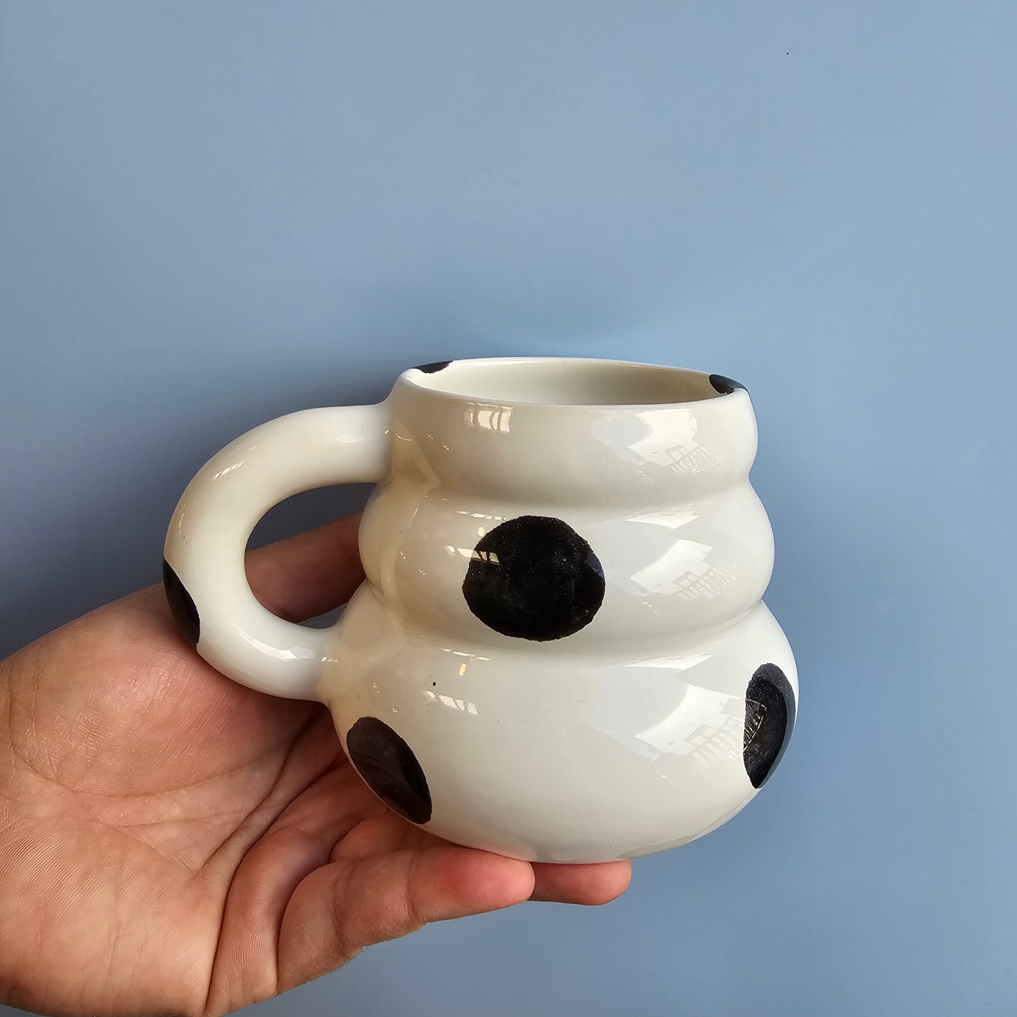 POLKADOT CHUBBY MUG