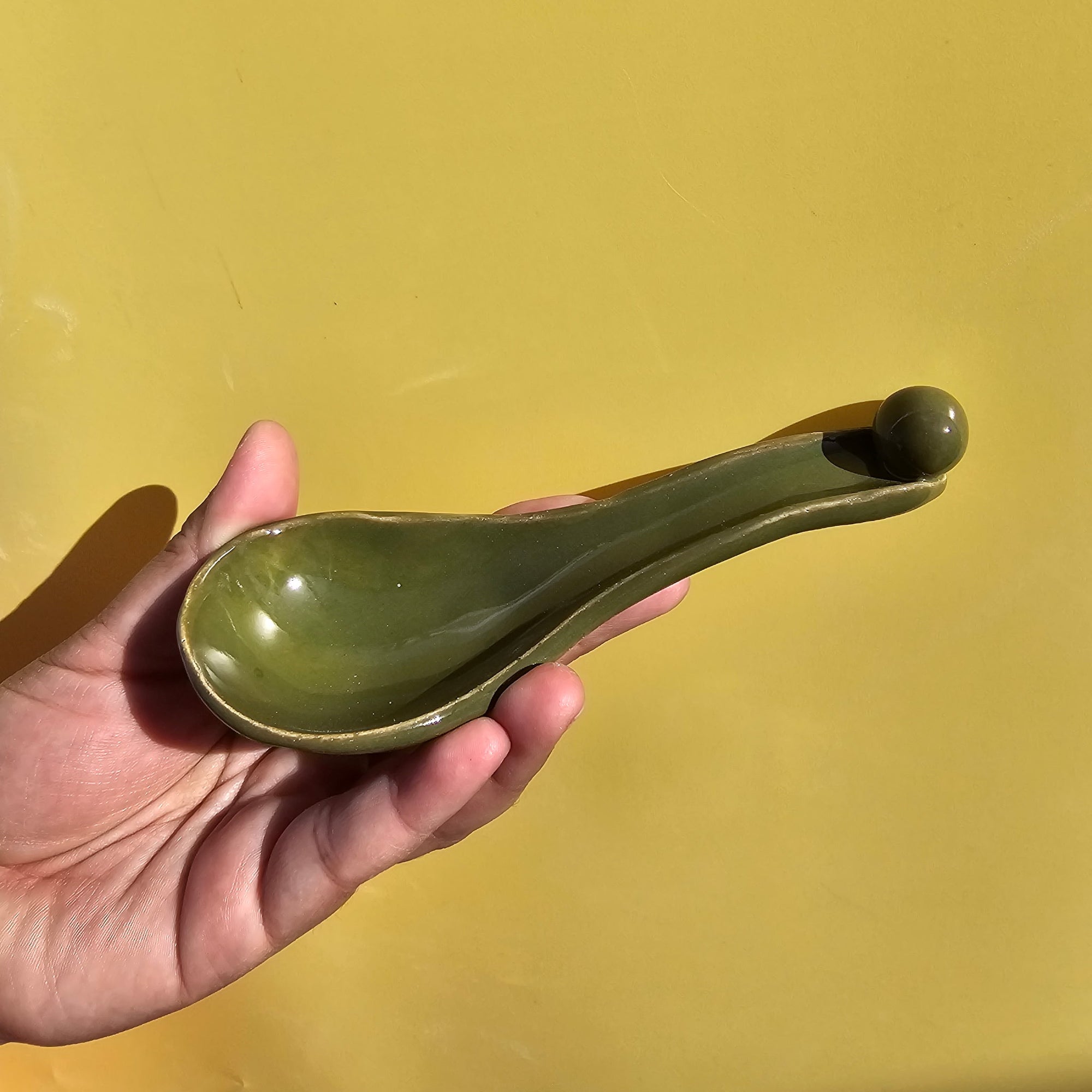 BASIL BOBA BLOB SOUP SPOON