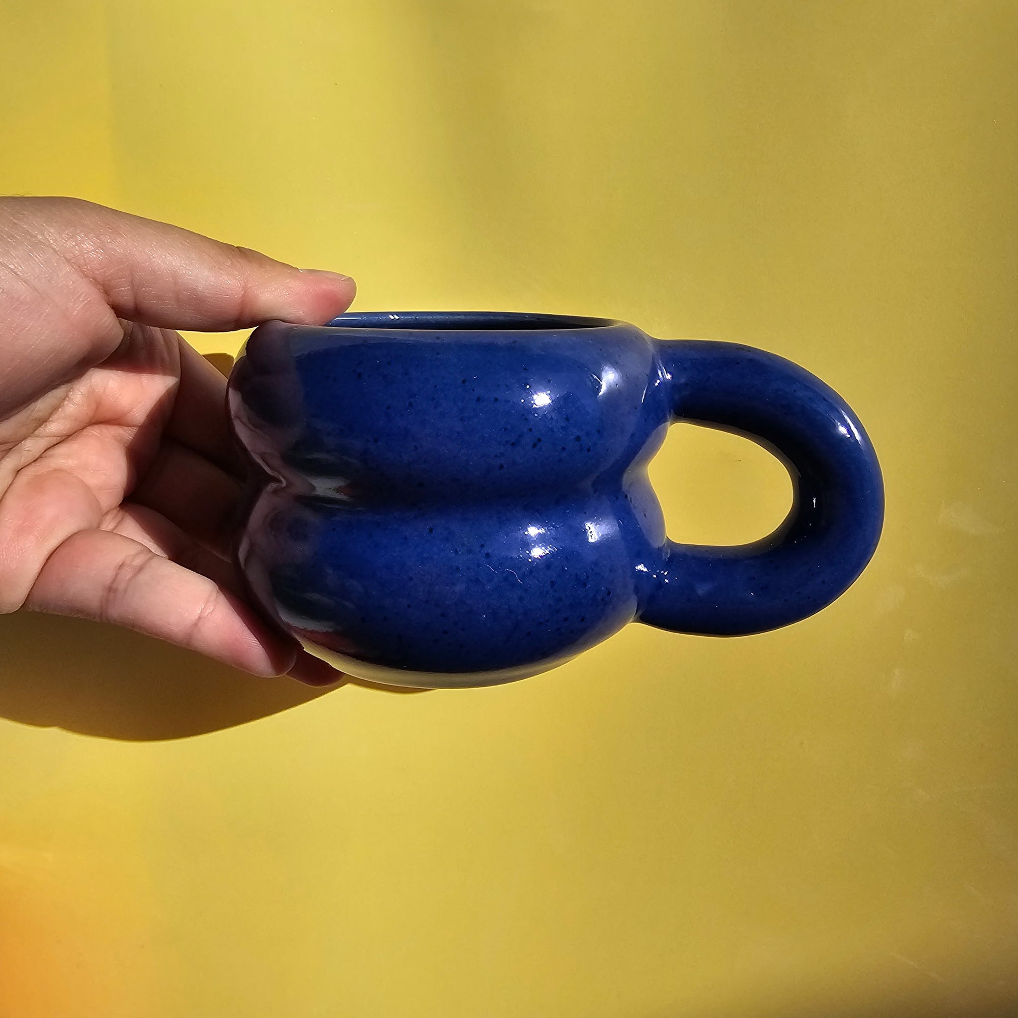 BLUEBERRY SPECKLED VENUS MUG