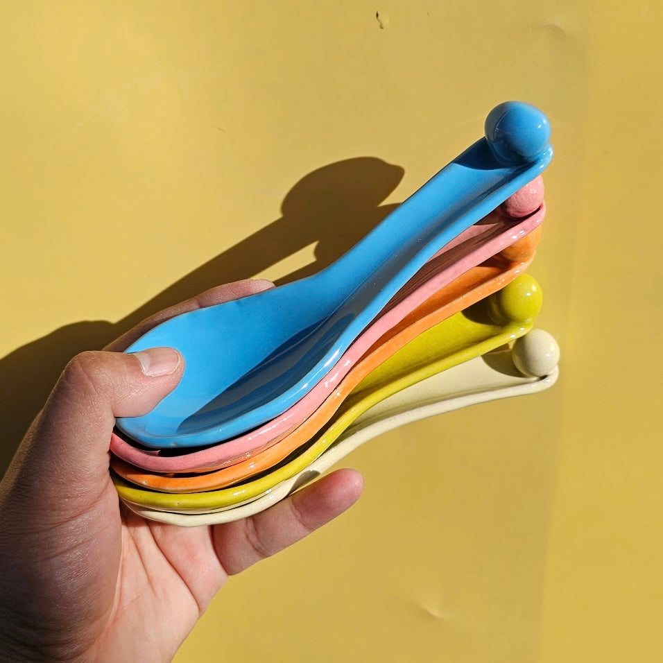 FLAMINGO BOBA BLOB SOUP SPOON