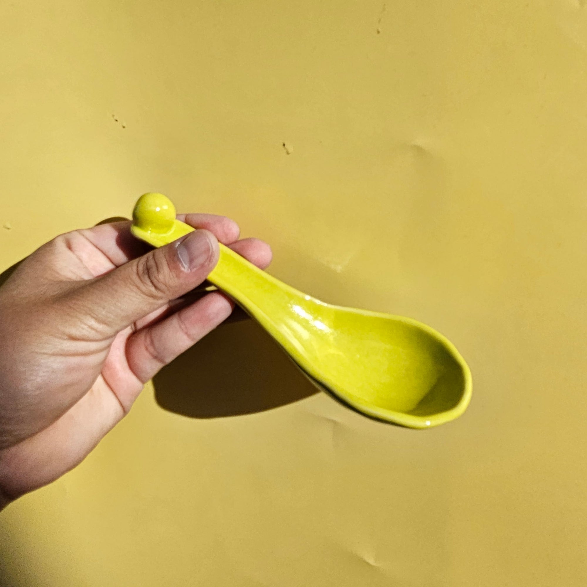 CHARTREUSE BOBA BLOB SOUP SPOON