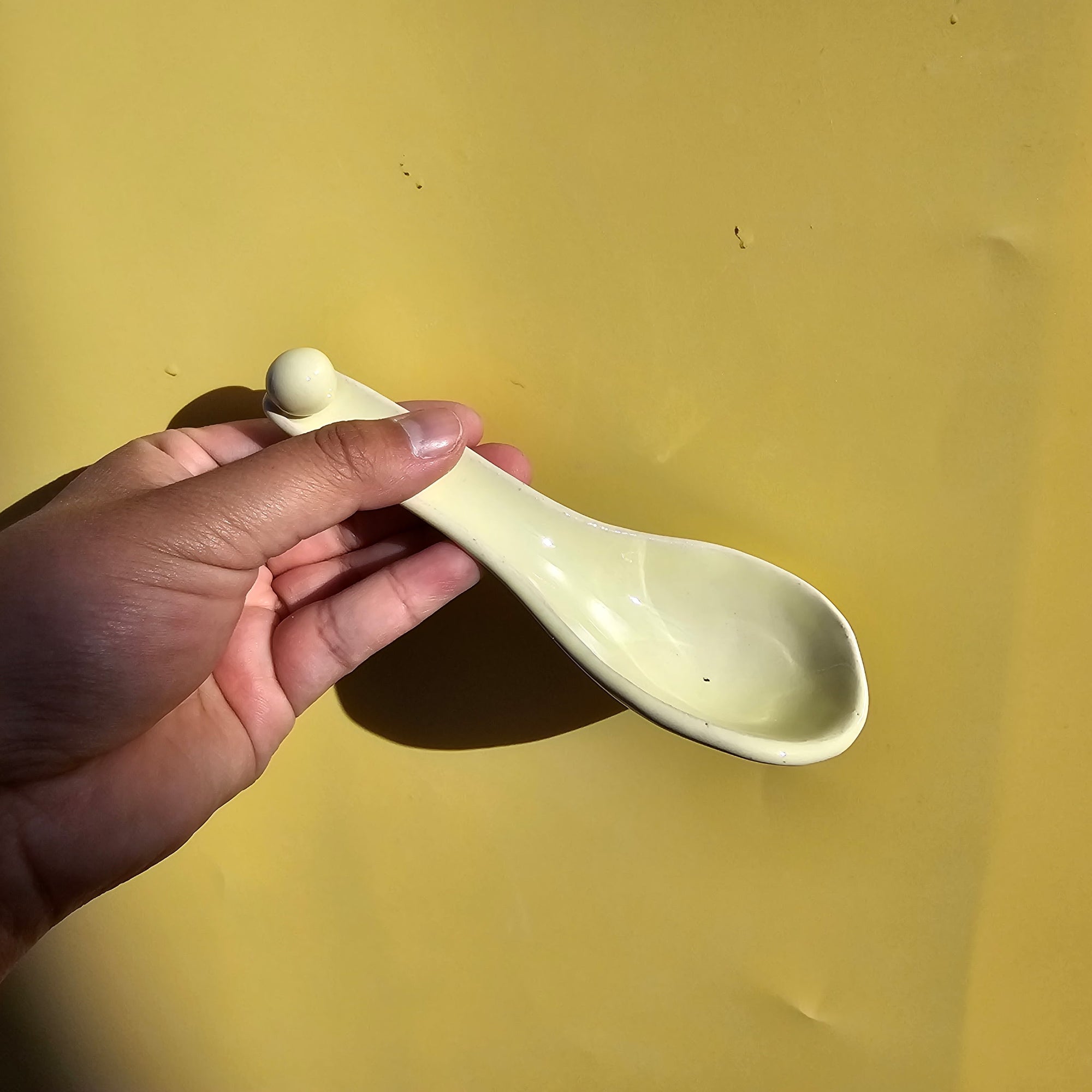 LEMON BOBA BLOB SOUP SPOON