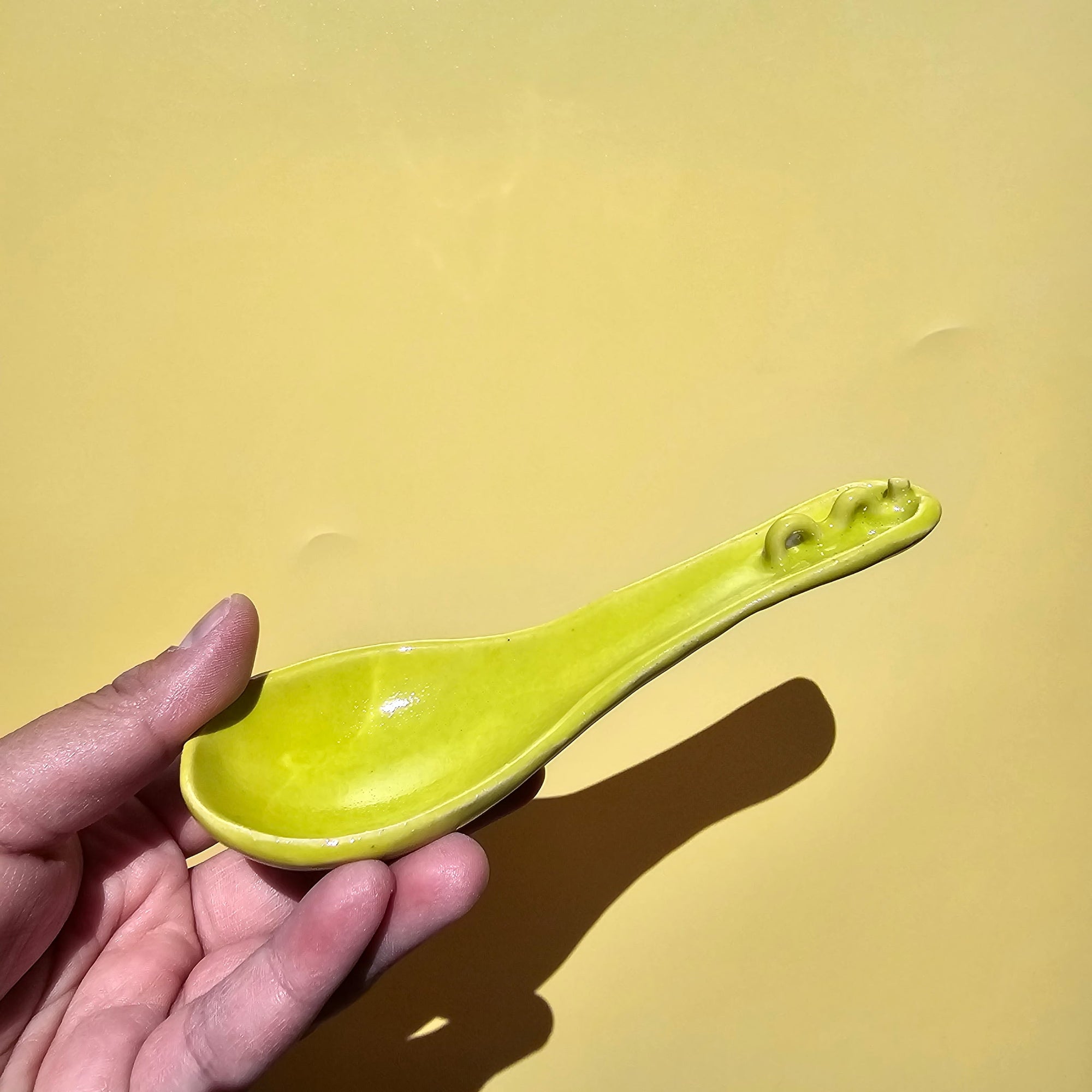 CHARTREUSE WAVES SOUP SPOON!