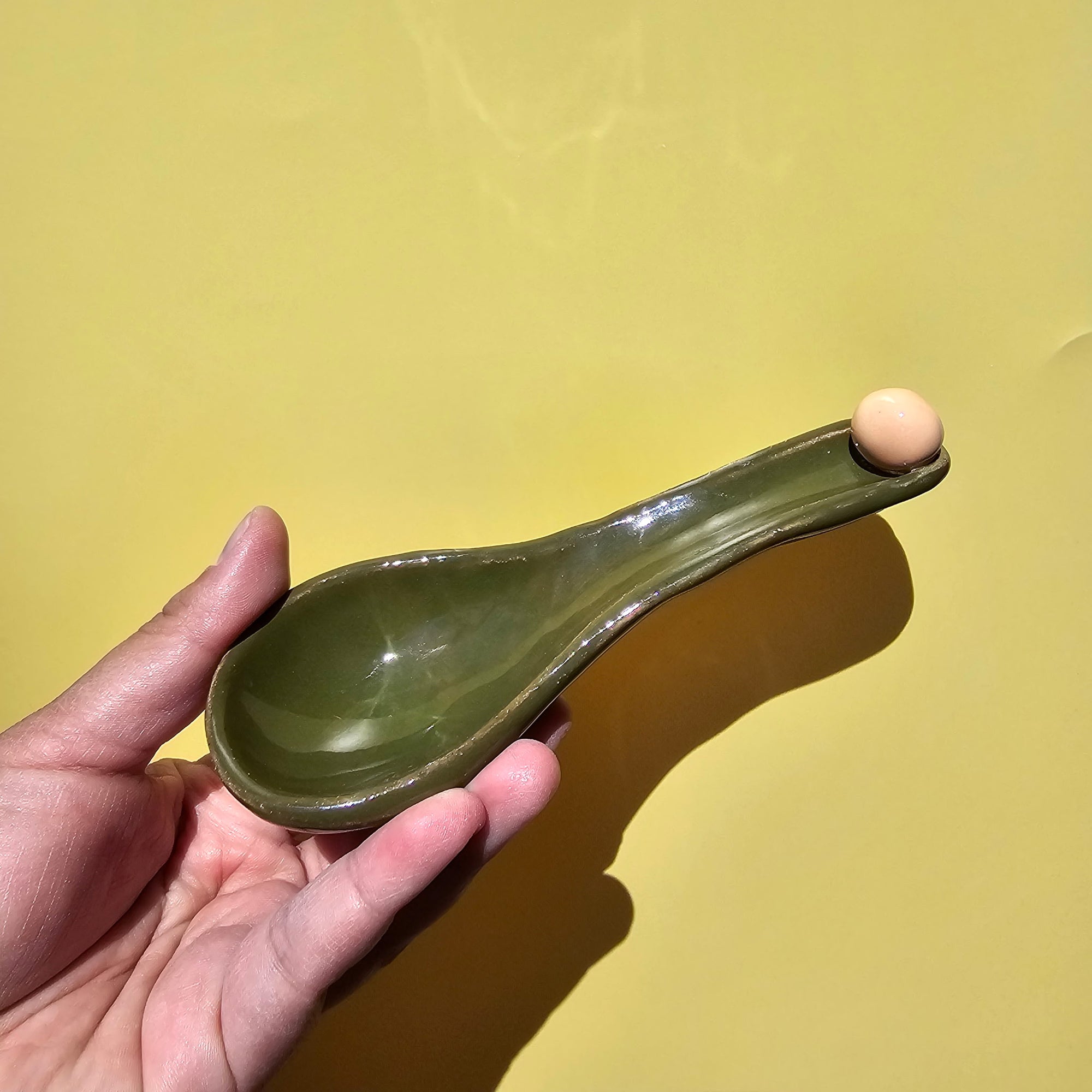 MOSSY BEAD SOUP SPOON!