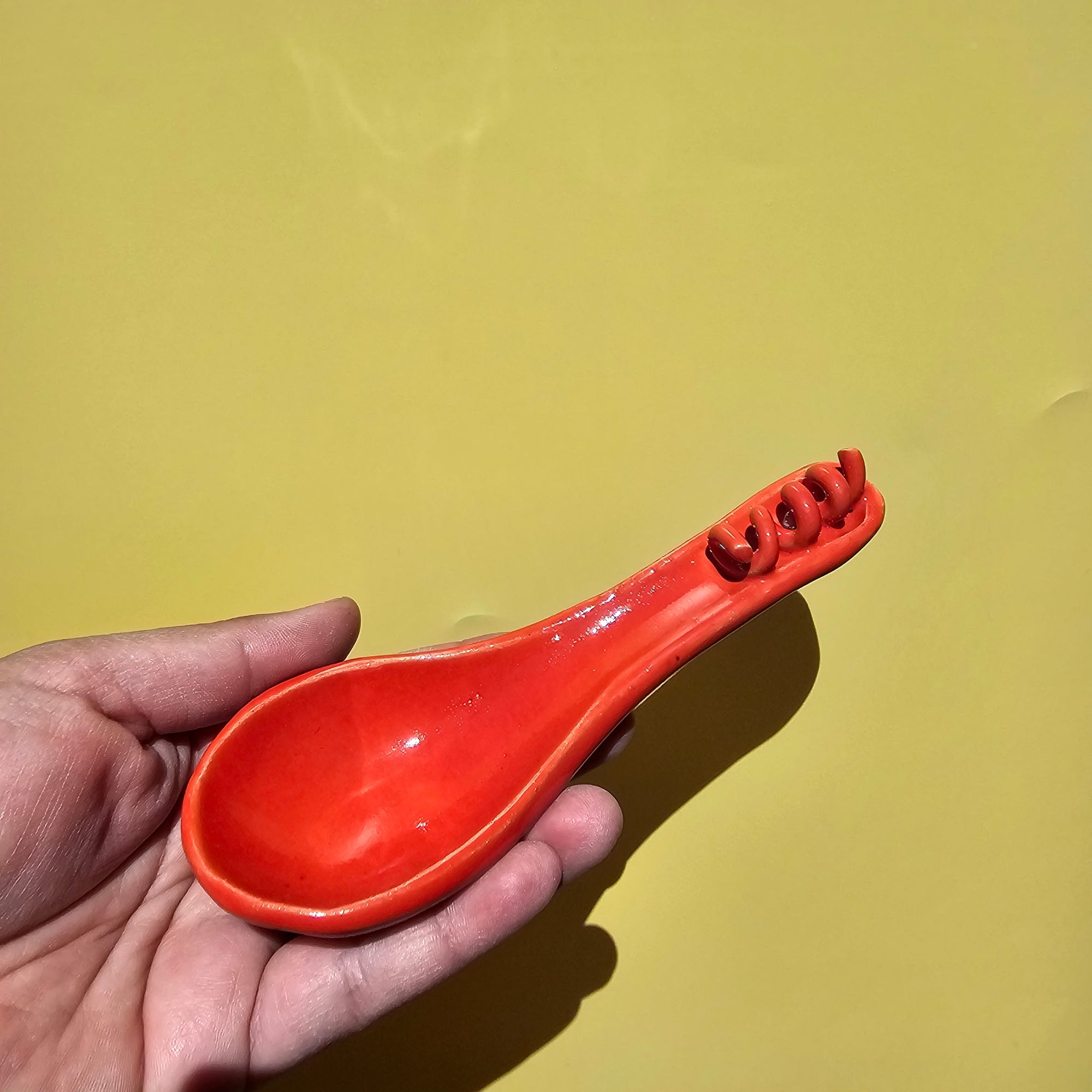 CHERRY CORKSCREW SOUP SPOON!
