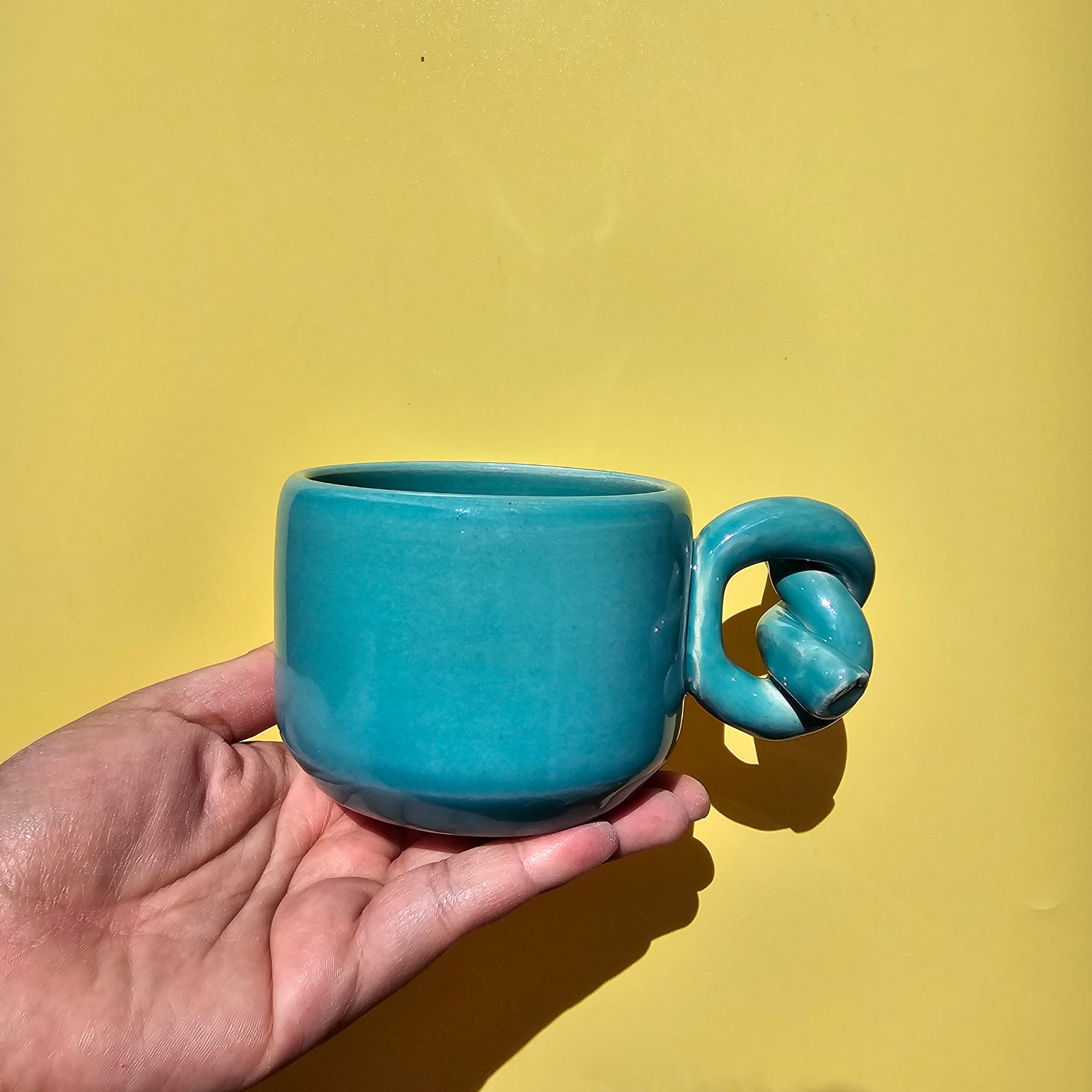 TEAL KNOT MUG