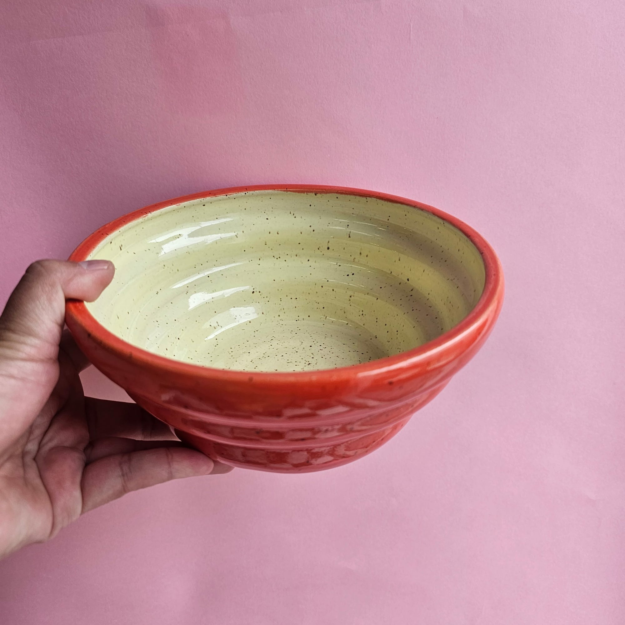 CASHEW APPLE SPECKLED RAMEN BOWL