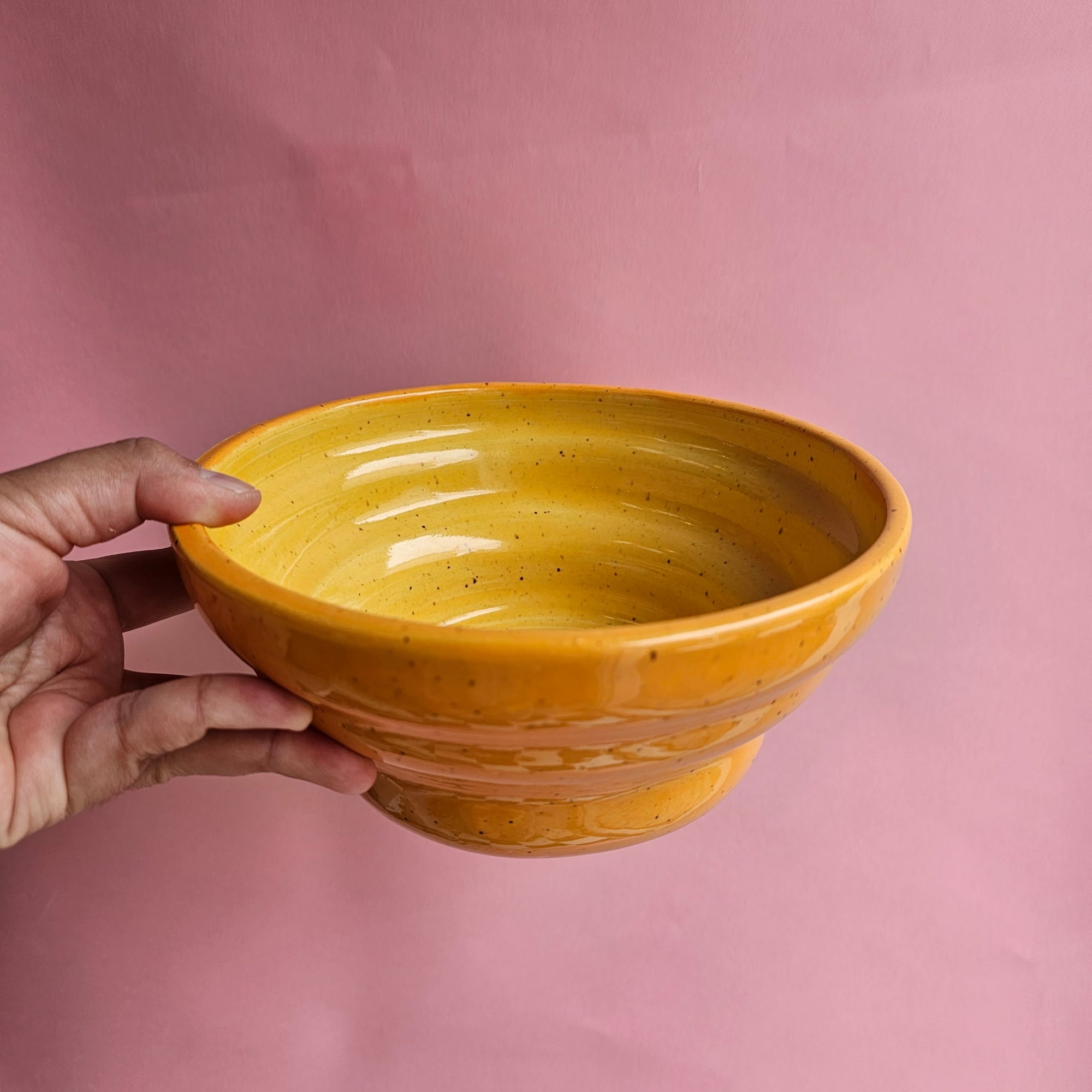 MANGO SPECKLED RAMEN BOWL