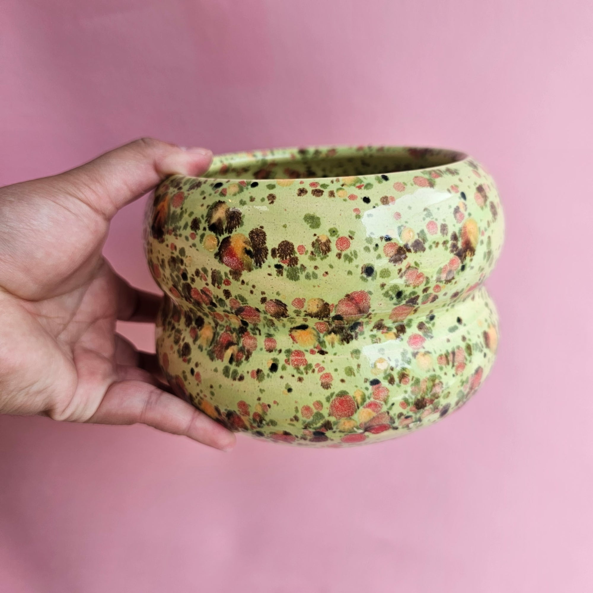 LIME JELLP VENUS PLANTER