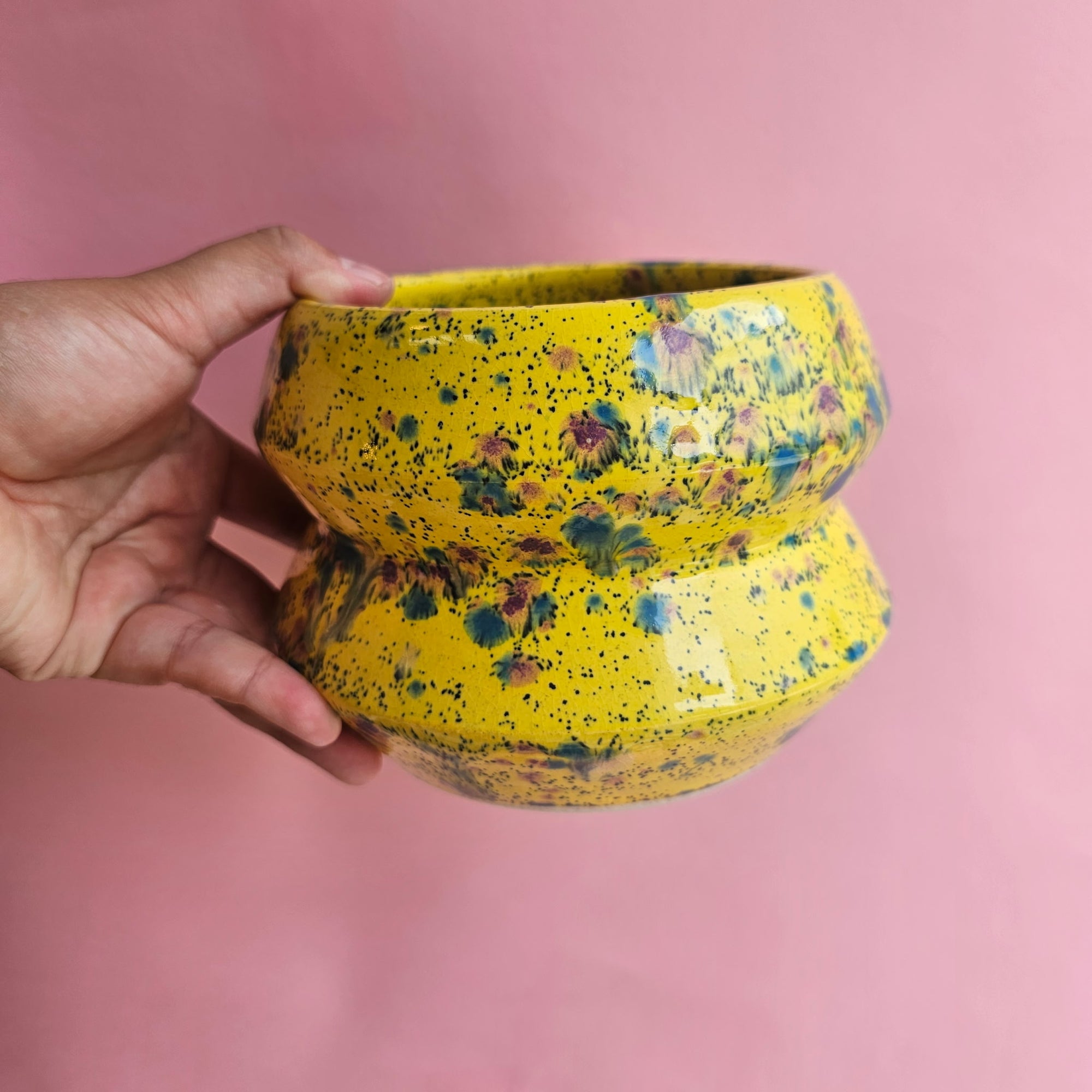 BANANA SPRINKLE ANGLES PLANTER