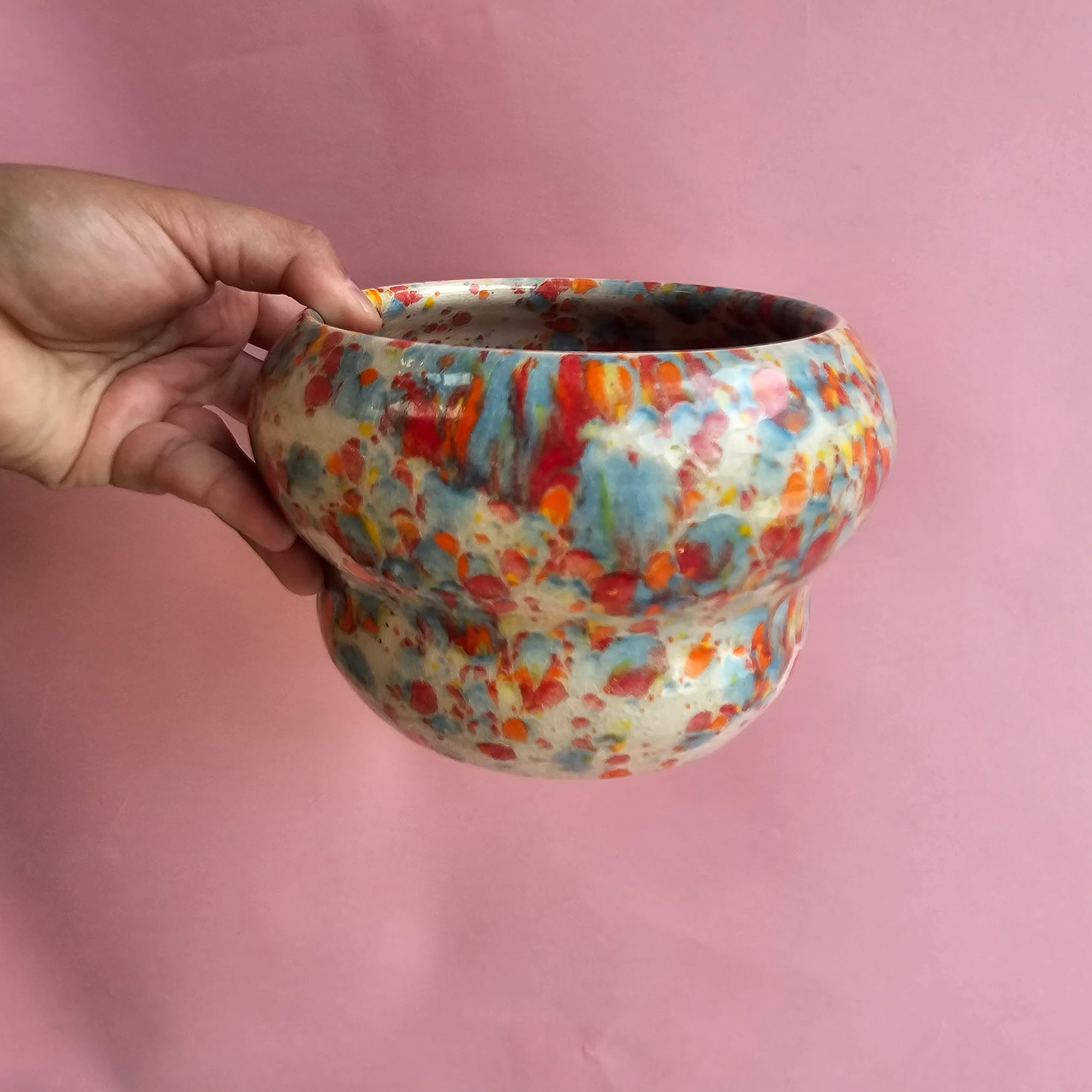 FISHBOWL WAVY PLANTER