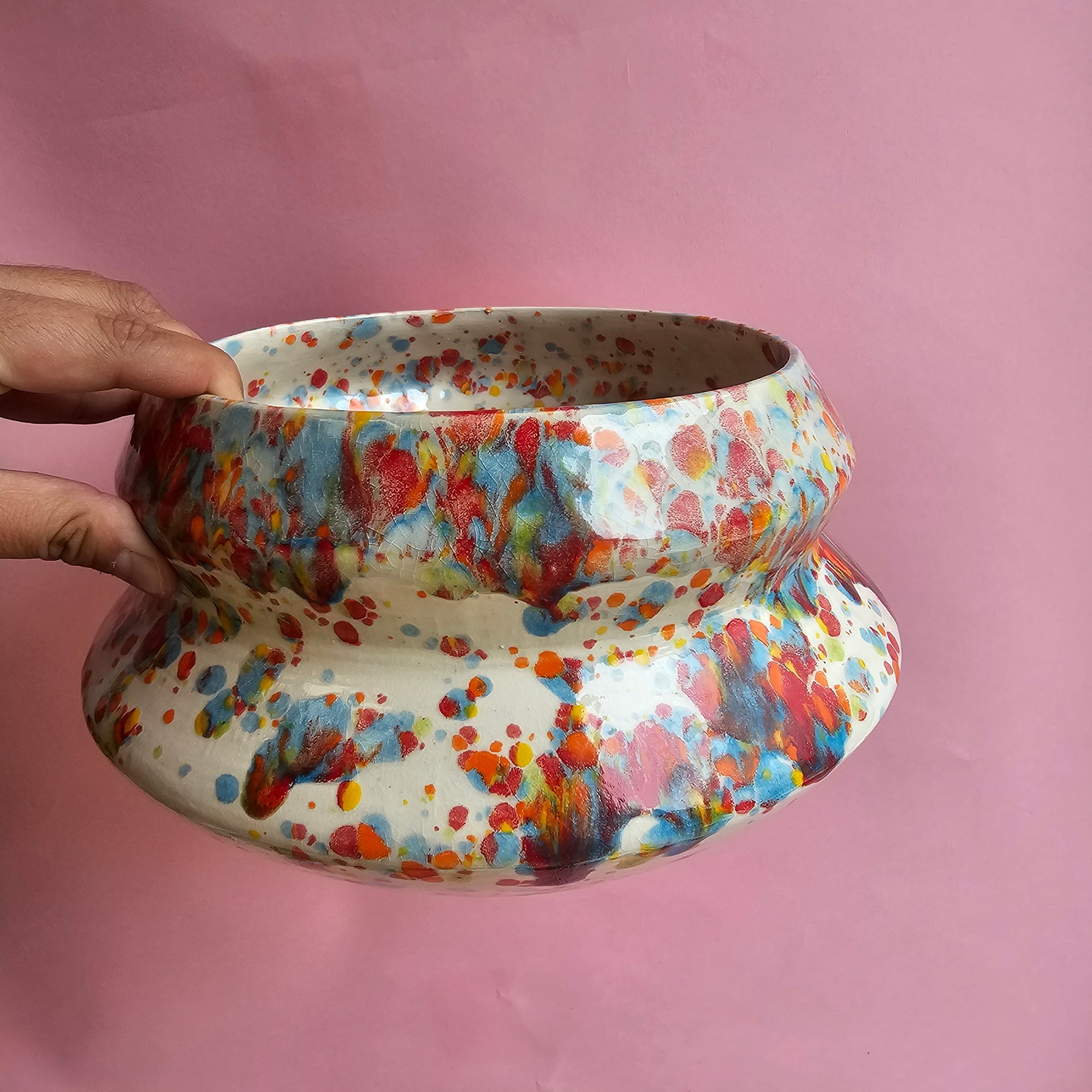 FISHBOWL ANGLES PLANTER