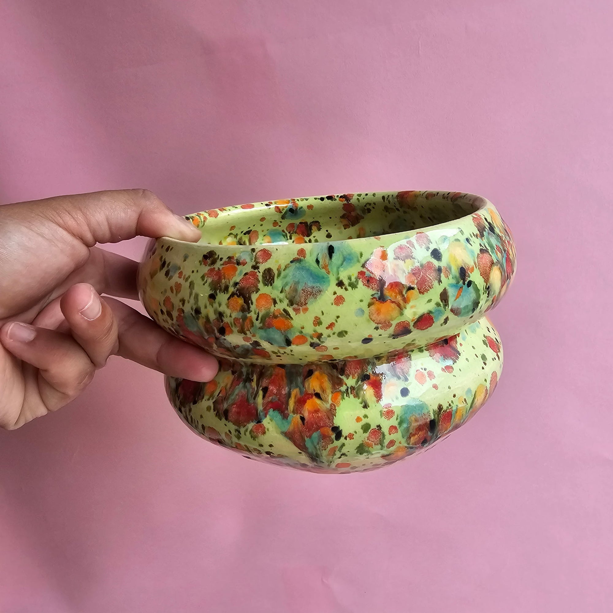 LIME JELLO VENUS PLANTER