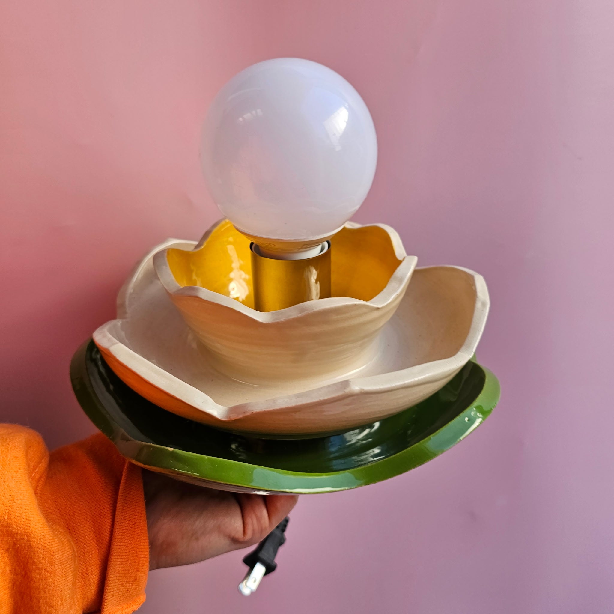 LEMON PIE LOTUS LAMP!