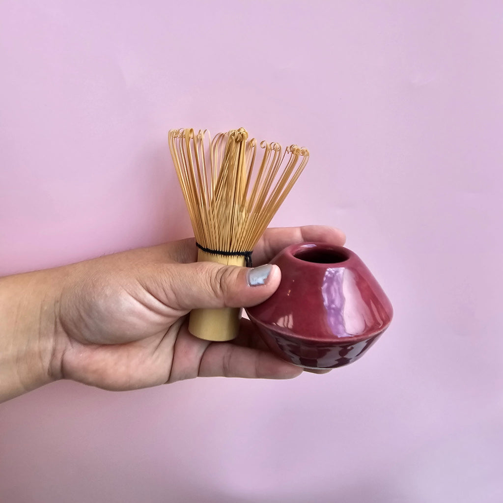 BERRY MATCHA WHISK HOLDER