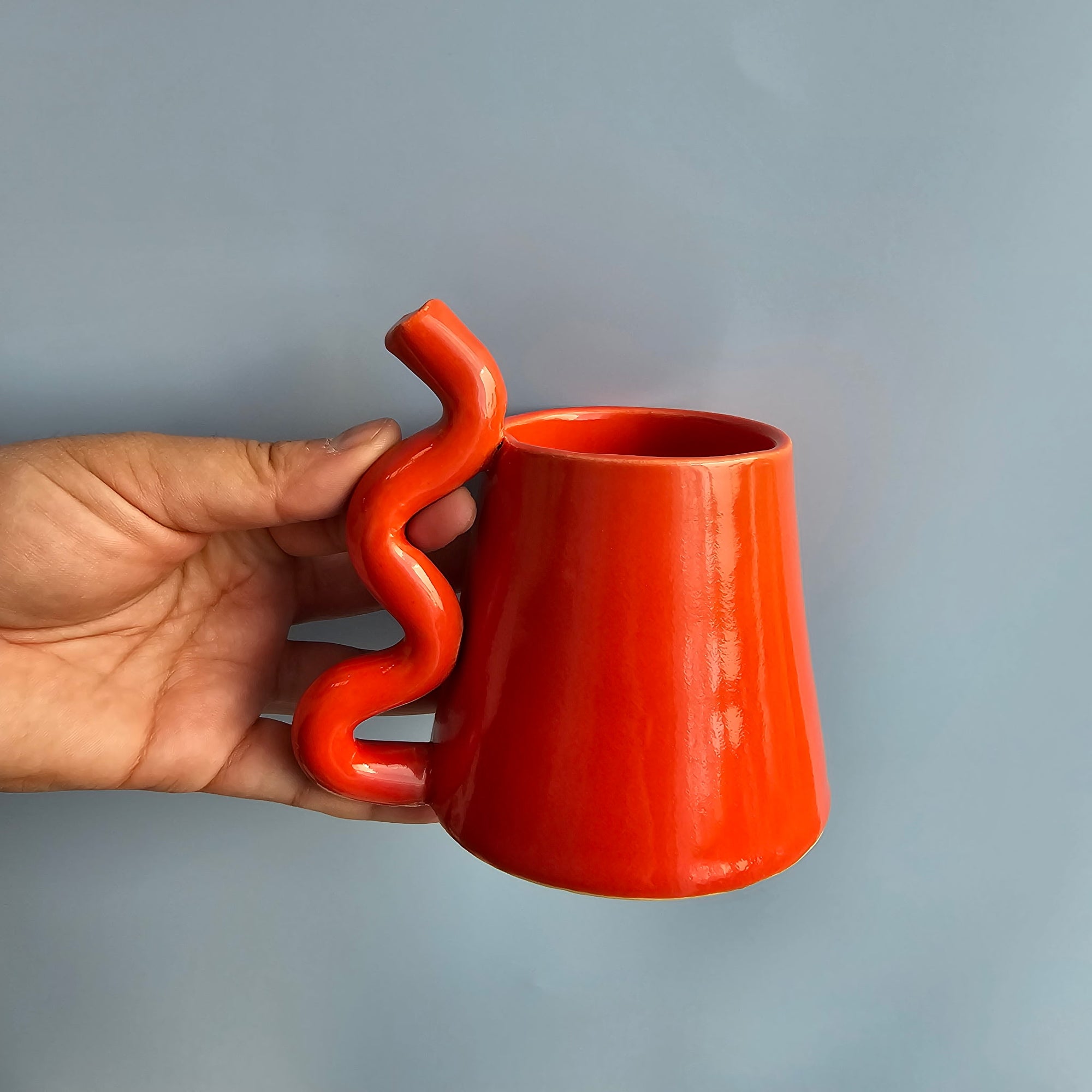 CHERRY SQUIGGLE MUG