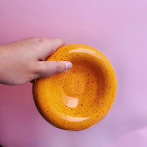 MANGO SPECKLED BUBBLE DISH