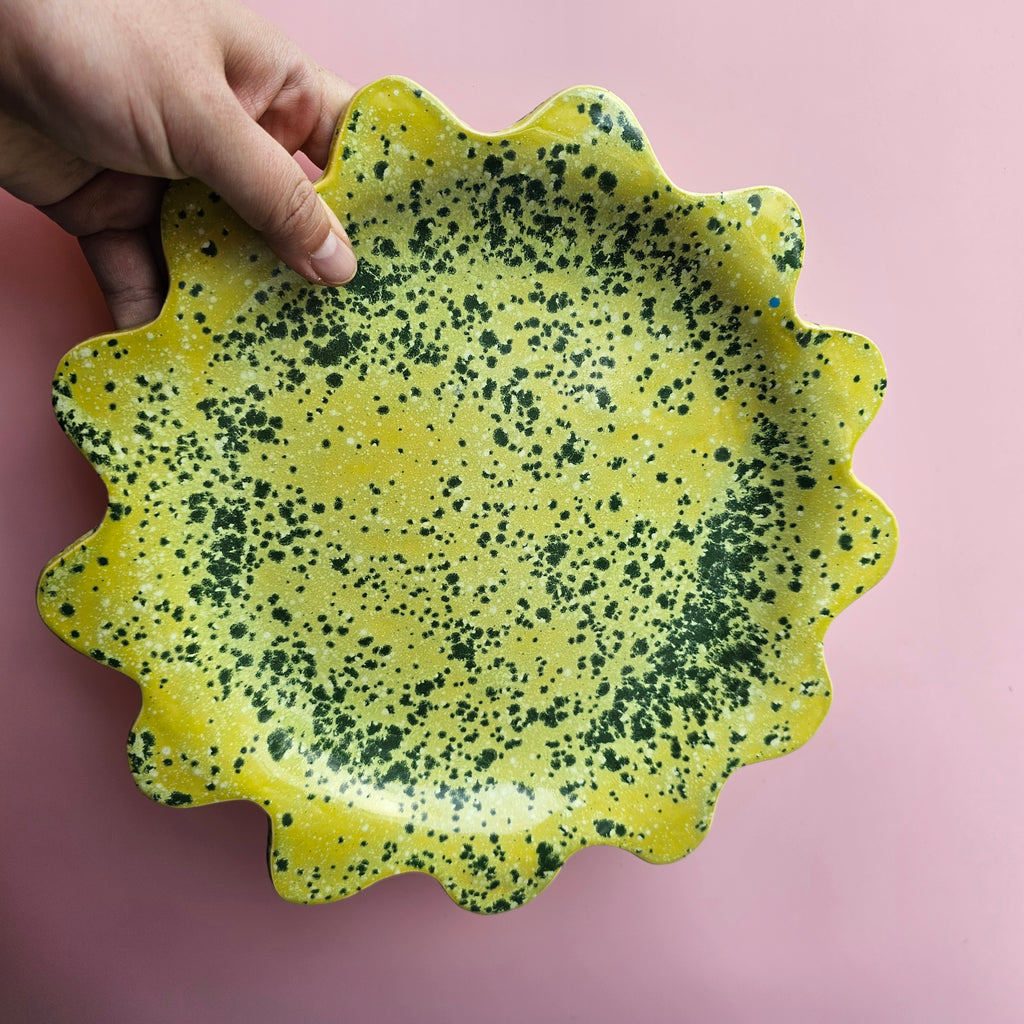 SLIME SQUIGGLE DINNER PLATE