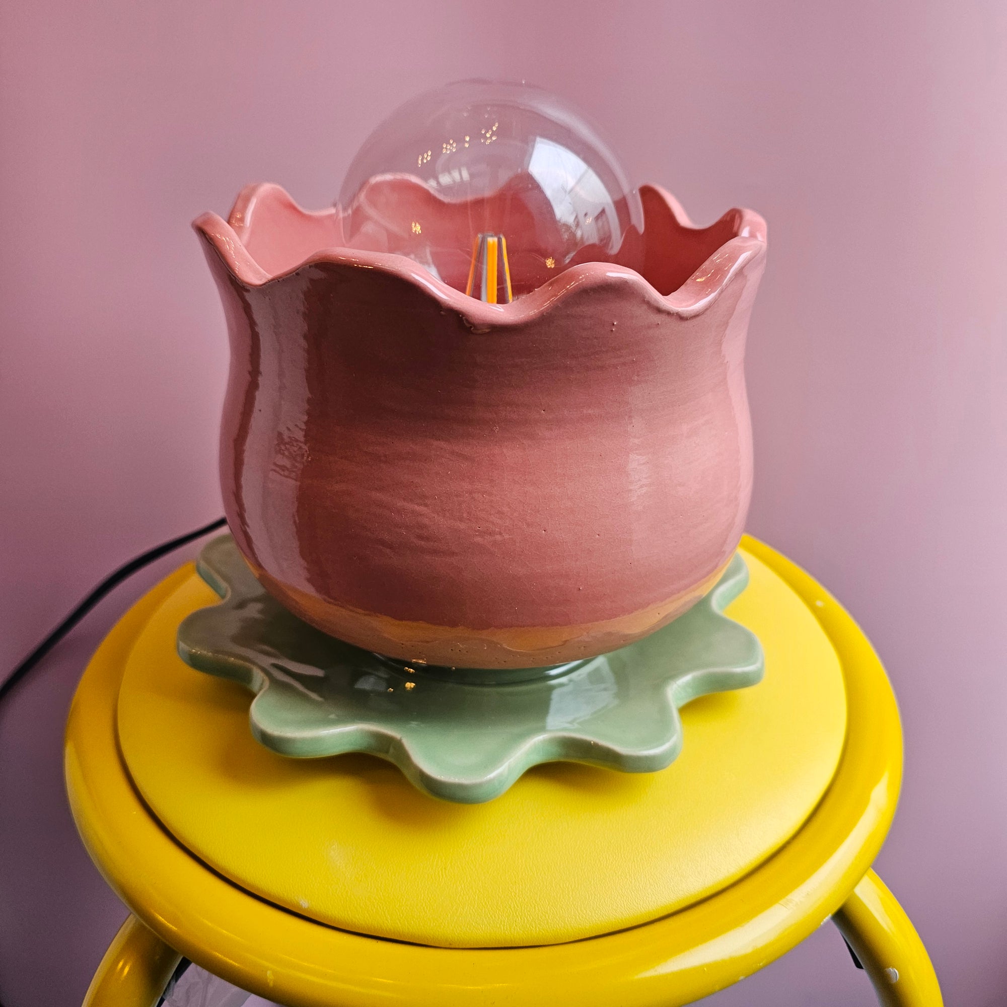 FLOWER LAMP PREORDER - PICK YOUR OWN COLORS🪻✨️🌷🌈PRE-ORDER 4-6 WEEKS