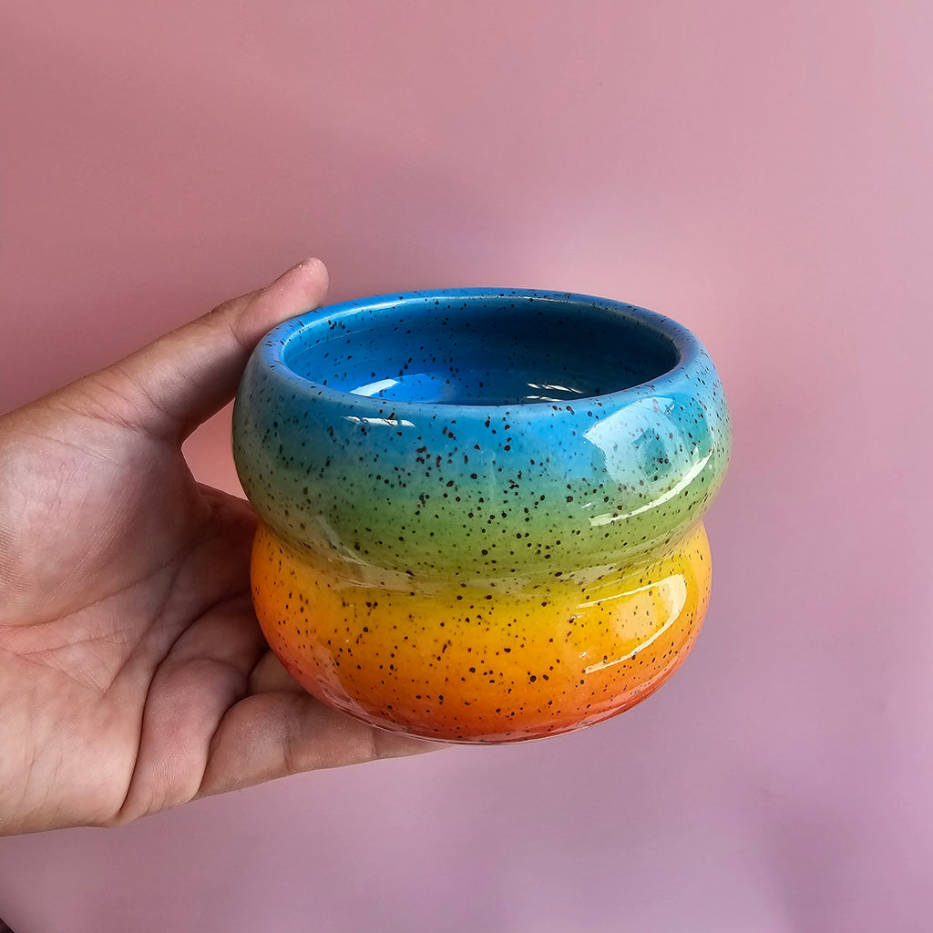 BOLD RAINBOW JUMBO CUP