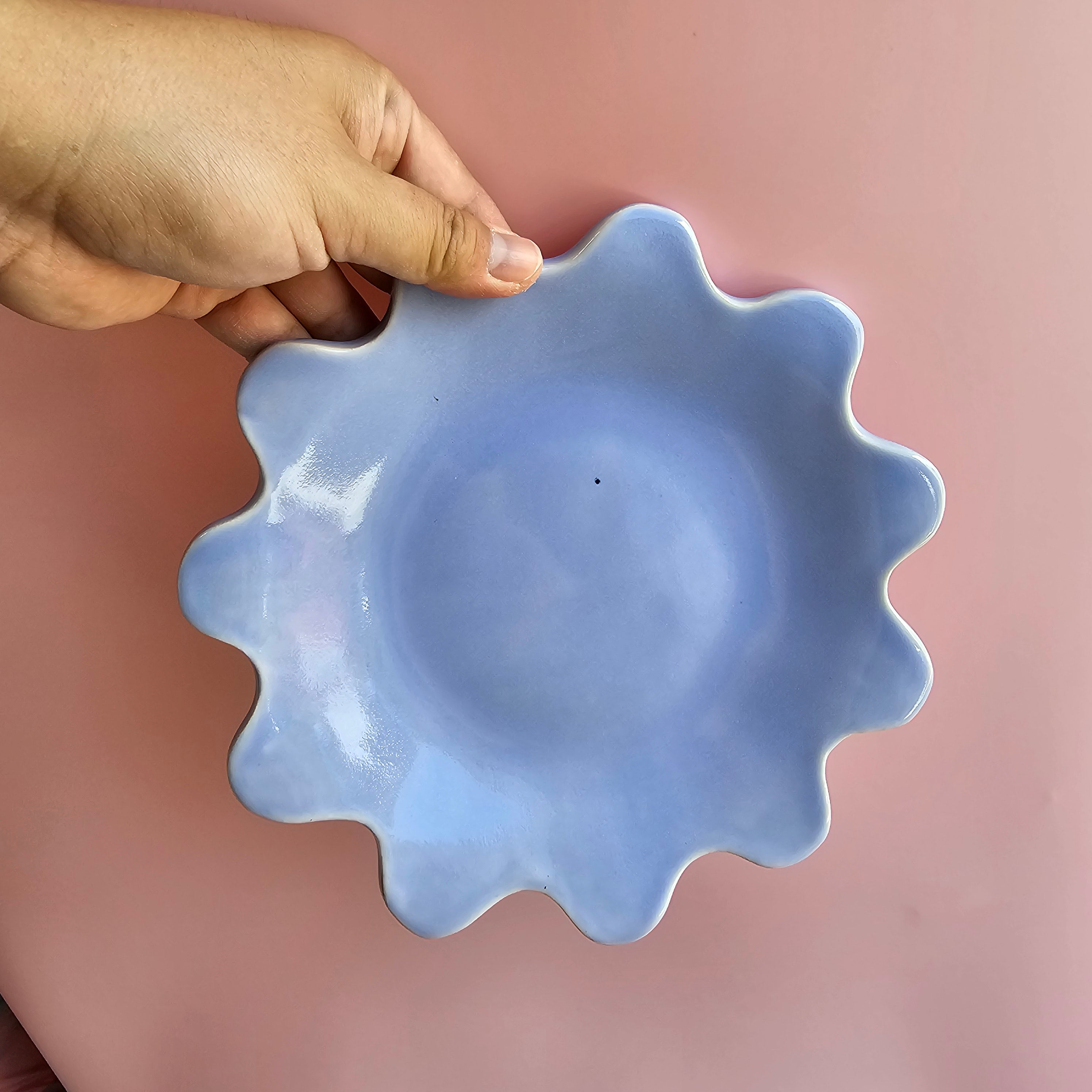 MOONSTONE SQUIGGLE PLATE