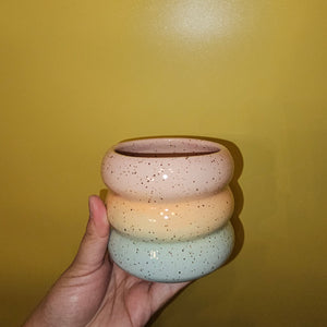 PASTEL RAINBOW TRIPPY CUP