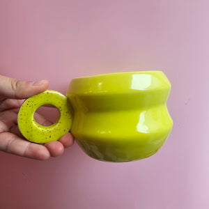 CHARTREUSE ANGLES MUG