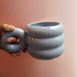 MOONSTONE JUMBO TRIPPY DONUT MUG