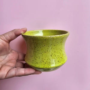 CHARTREUSE TUMBLER CUP/VASE