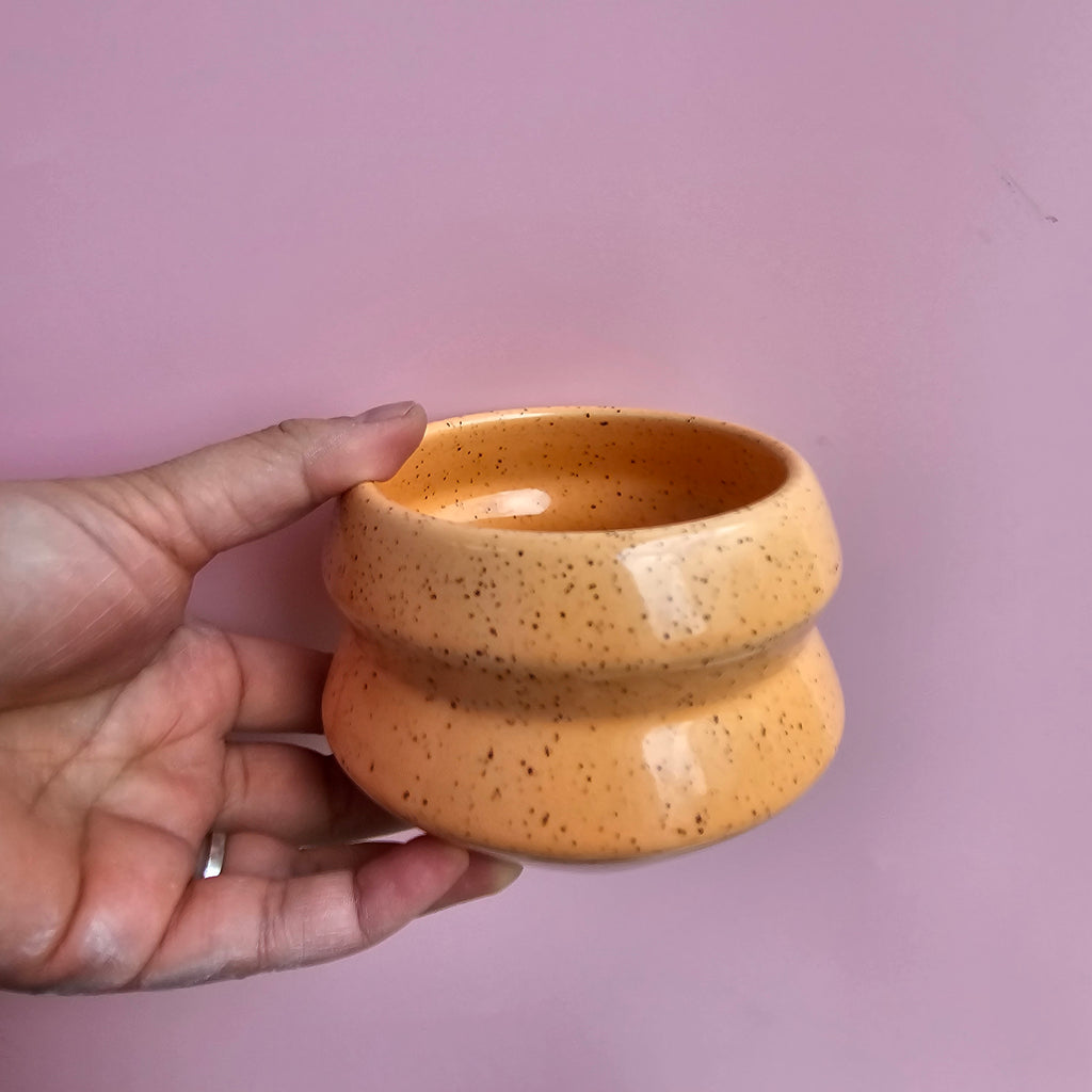 PEACHY ANGLES CUP/VASE