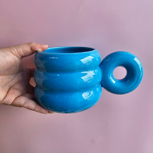 TROPICAL JUMBO TRIPPY DONUT MUG