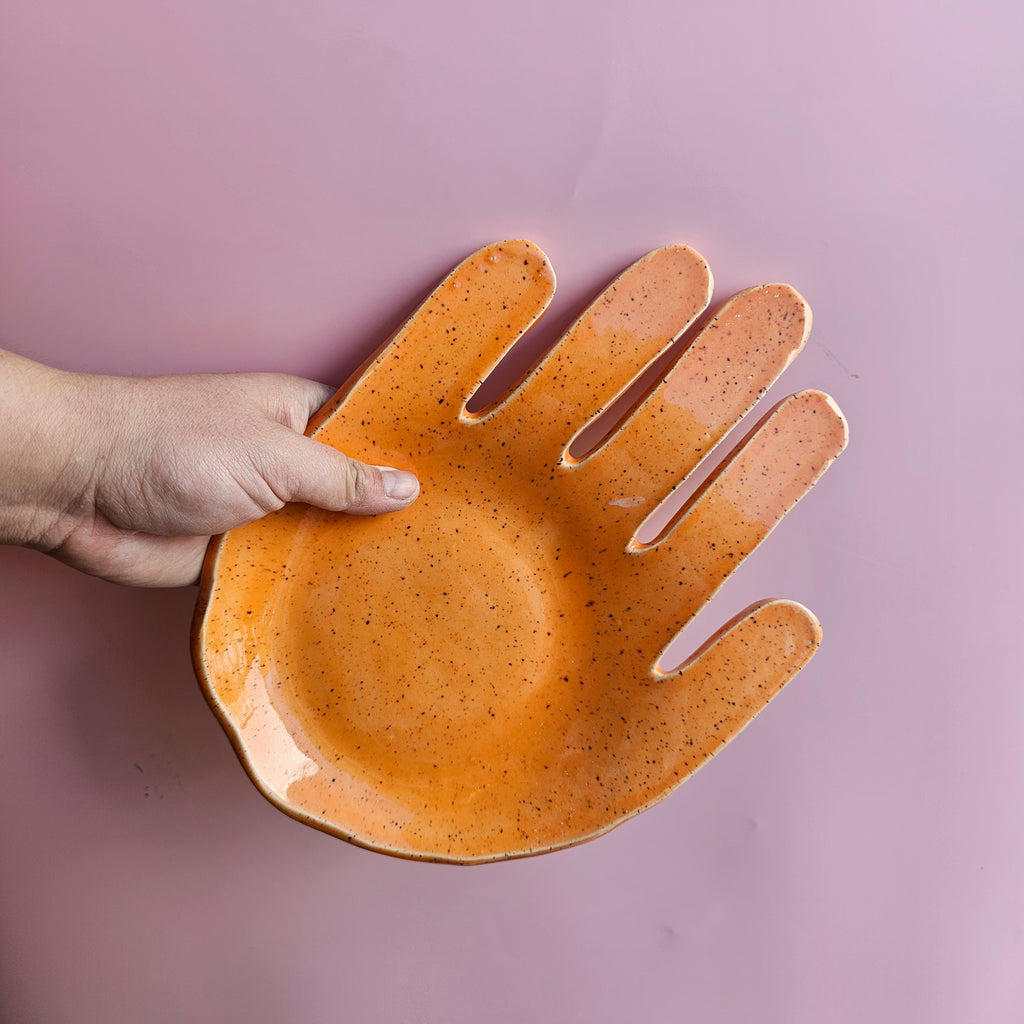 PUMPKIN HAND PLATE