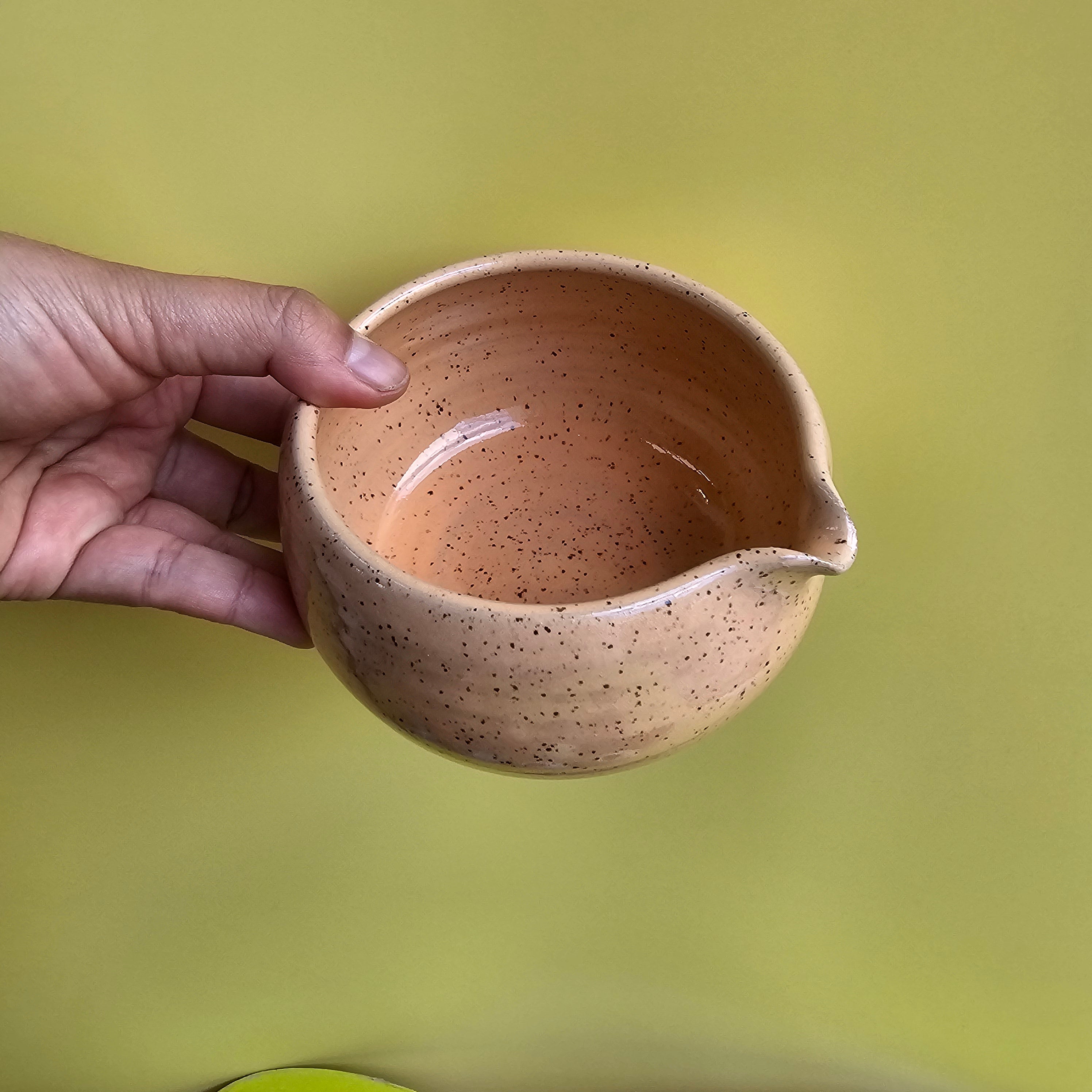 PEACHY BLOB MATCHA BOWL