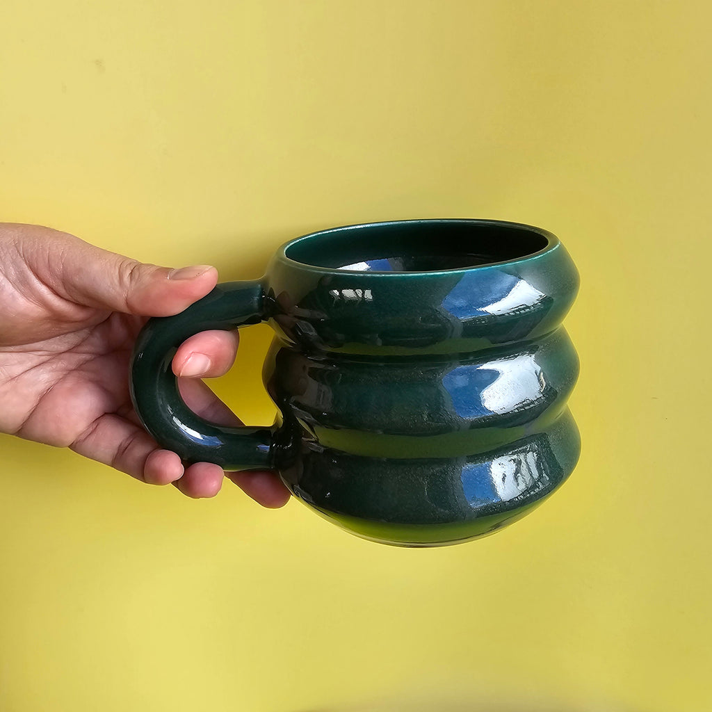 DEEP SEA JUMBO ZIGZAG MUG