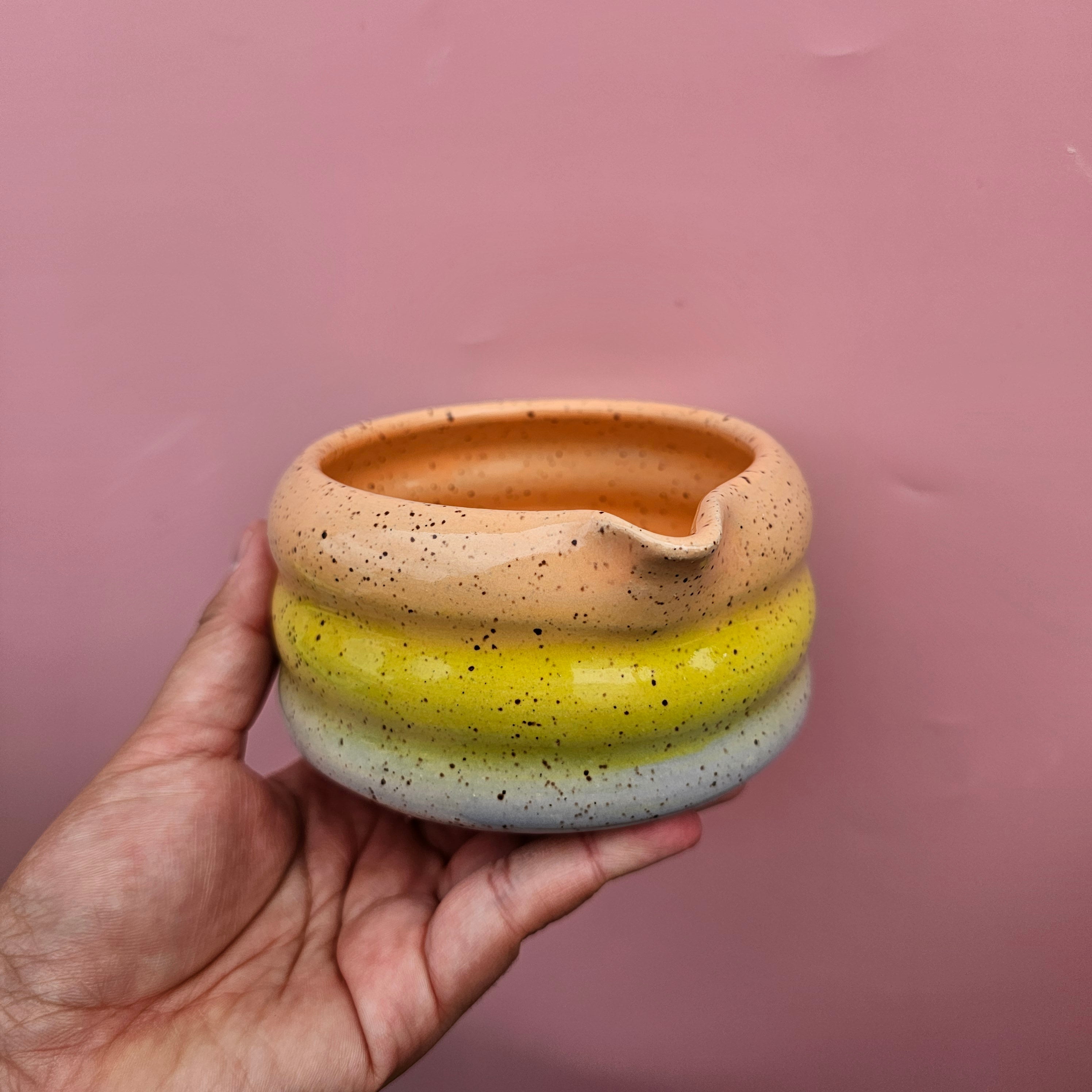 RAINBOW TRIPPY MATCHA BOWL