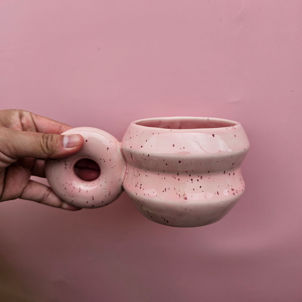 VDAY ANGLES DONUT MUG