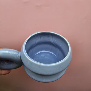MOONSTONE ANGLES DONUT MUG *SECONDS
