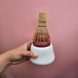 MATCHA WHISK AND CUP STACKER