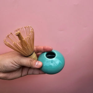 LITTLE BLOB MATCHA WHISK HOLDER LAKE