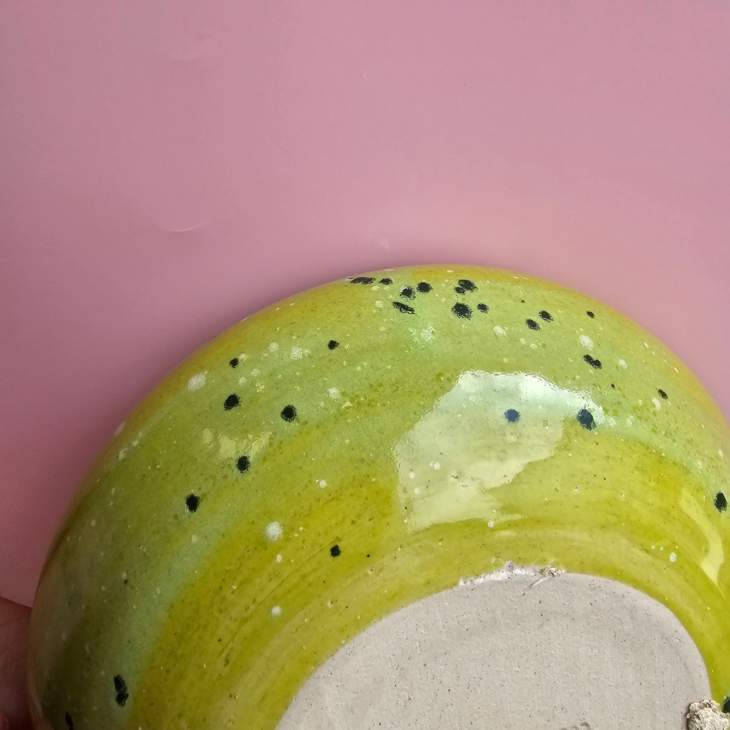 SLIME PLATE BOWL *SECONDS
