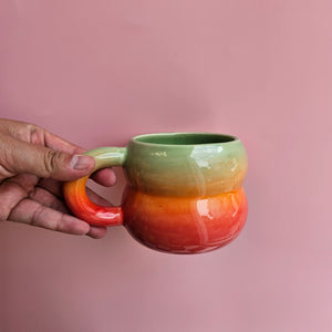 STRAWBERRY PEACH MATCHA MUG