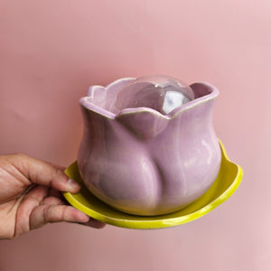 PINKY TULIP FLOWER BLOOM LAMP