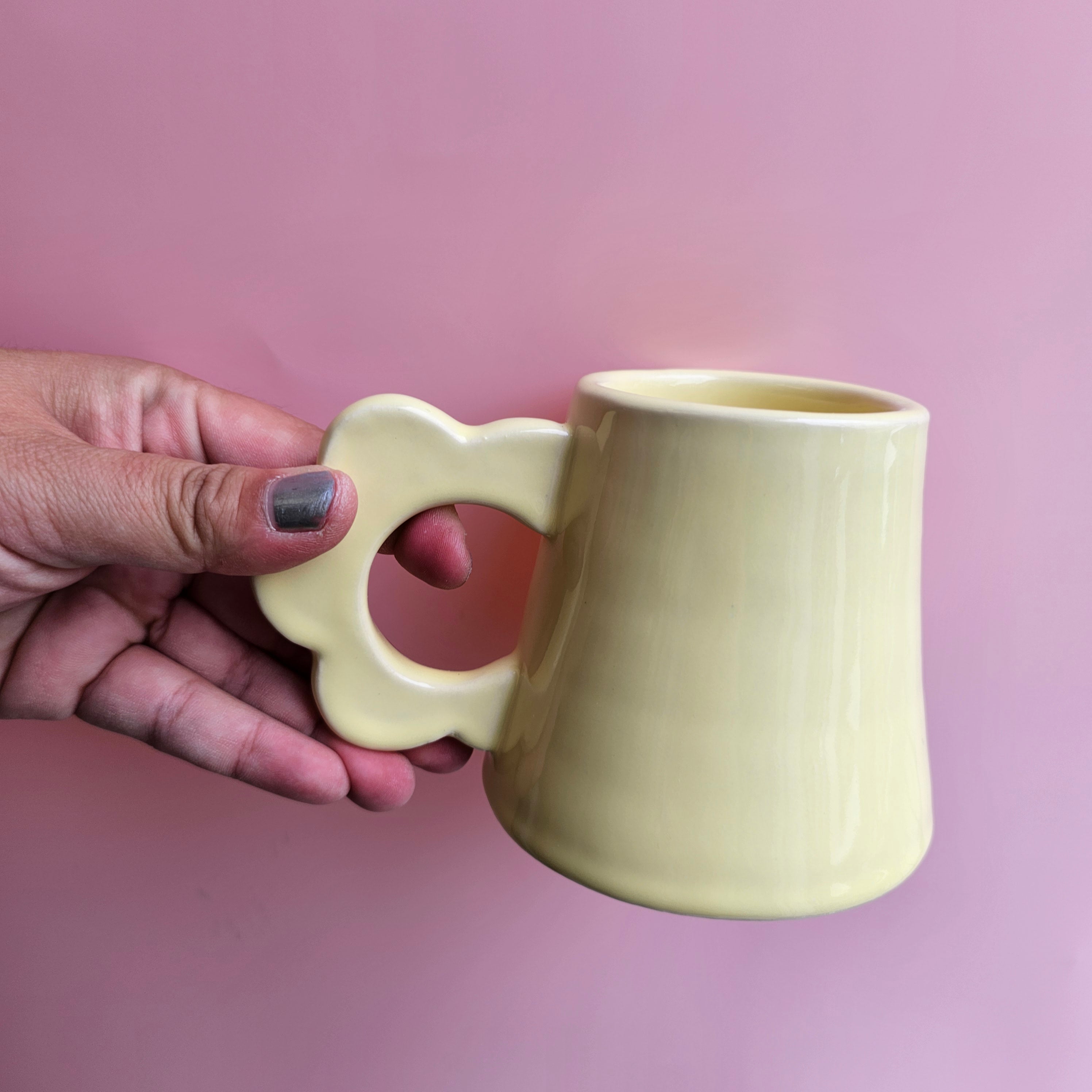 LEMON PIE DAISY MUG *SECONDS