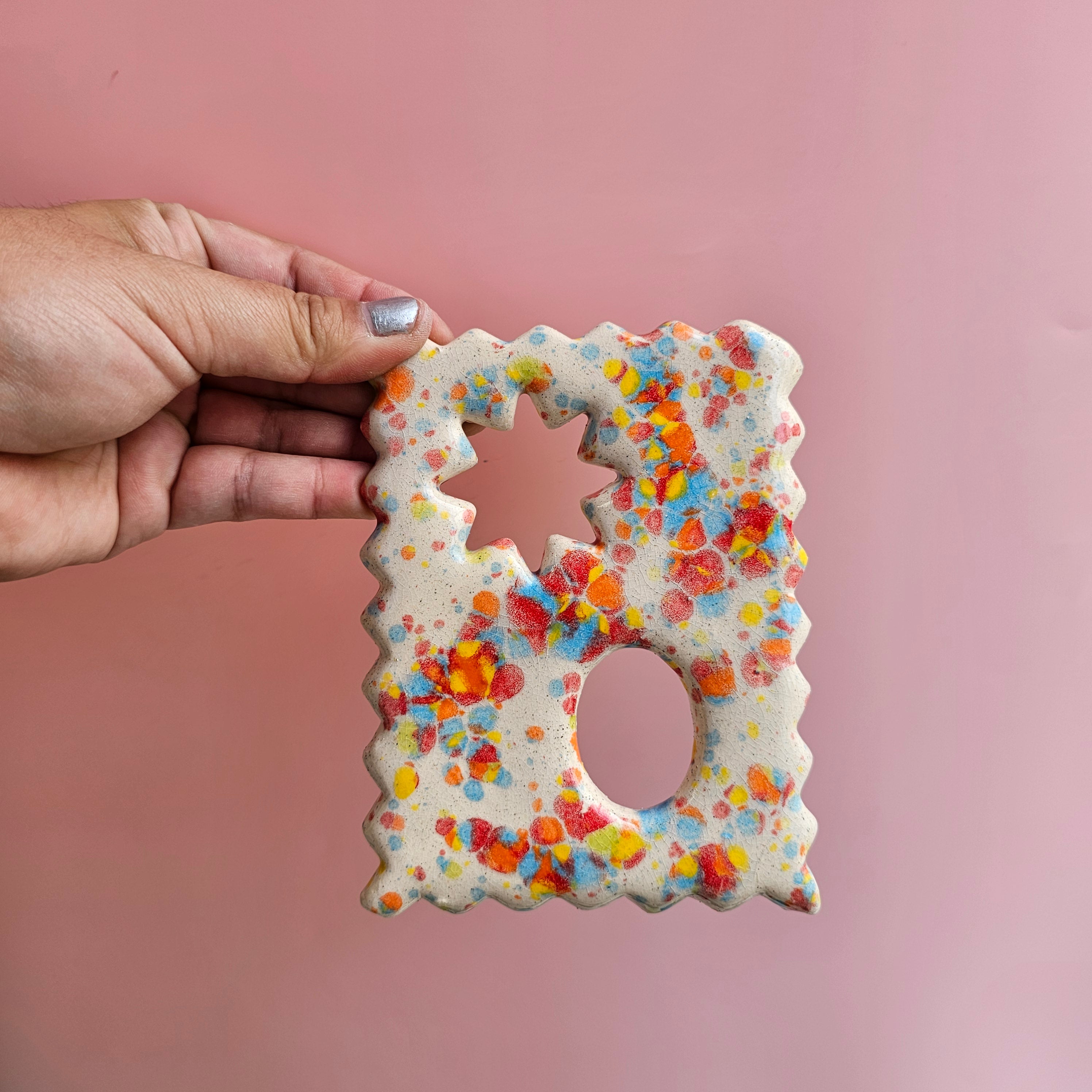 DOUBLE FISHBOWL PICTURE MINI FRAME