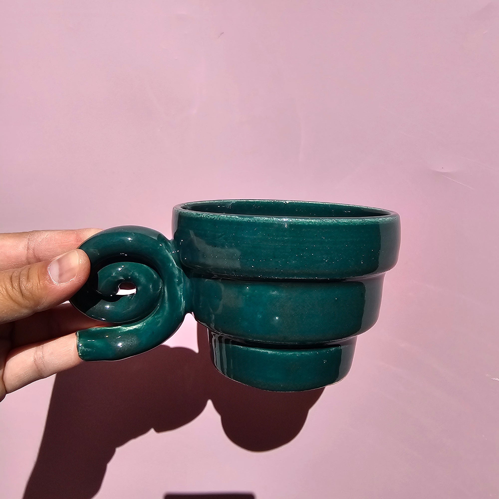 DEEP SEA STAIRS SPRIAL MUG