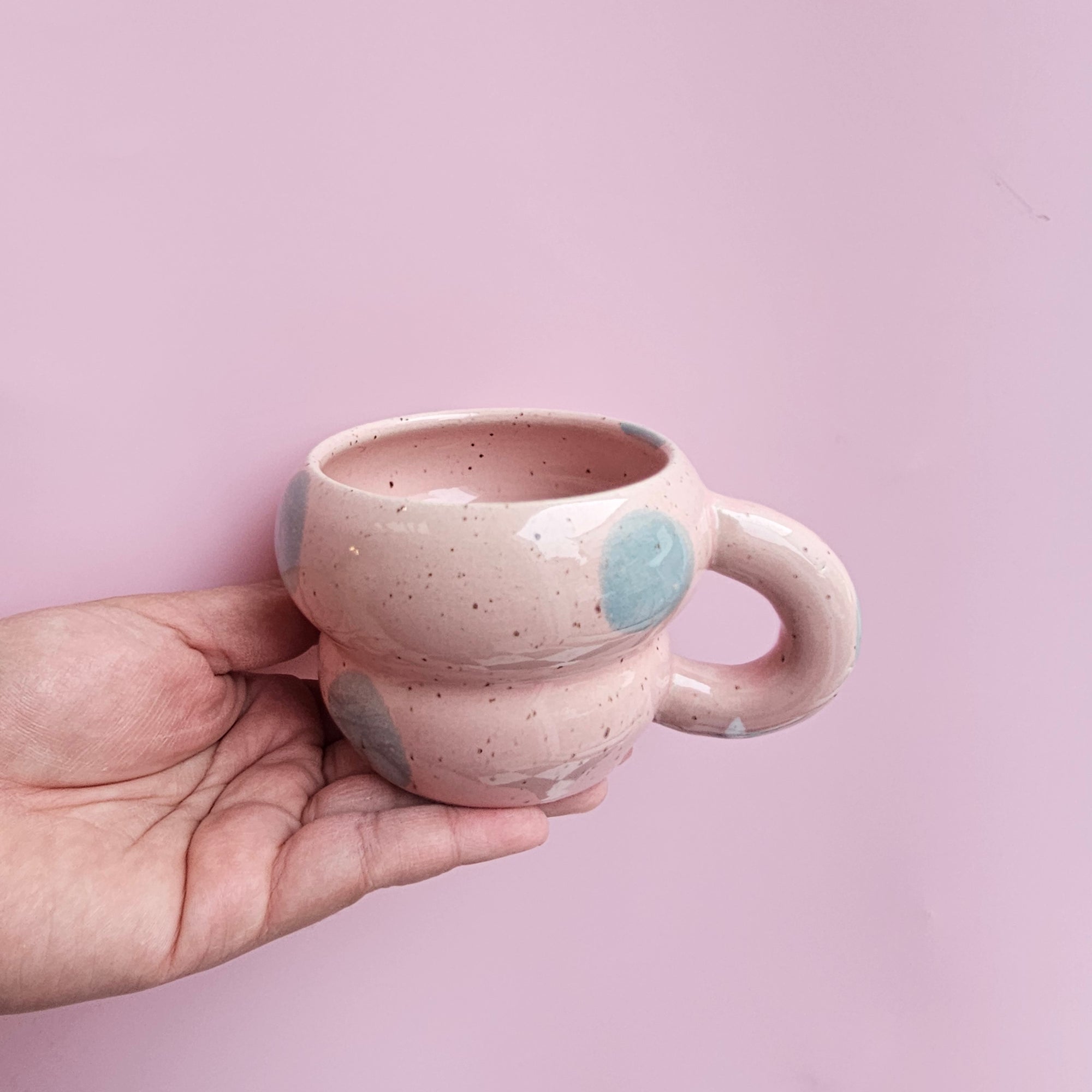 COTTON CANDY MUG DOTS